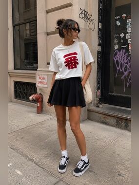 Ichiban Japan Vintage Tee professionally altered to be slightly cropped. Cotton